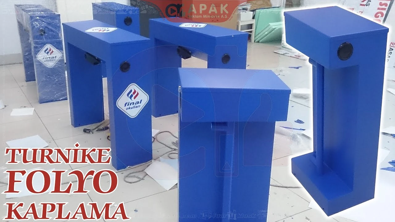 Turnike Geçiş Sistemleri Folyo Kaplama